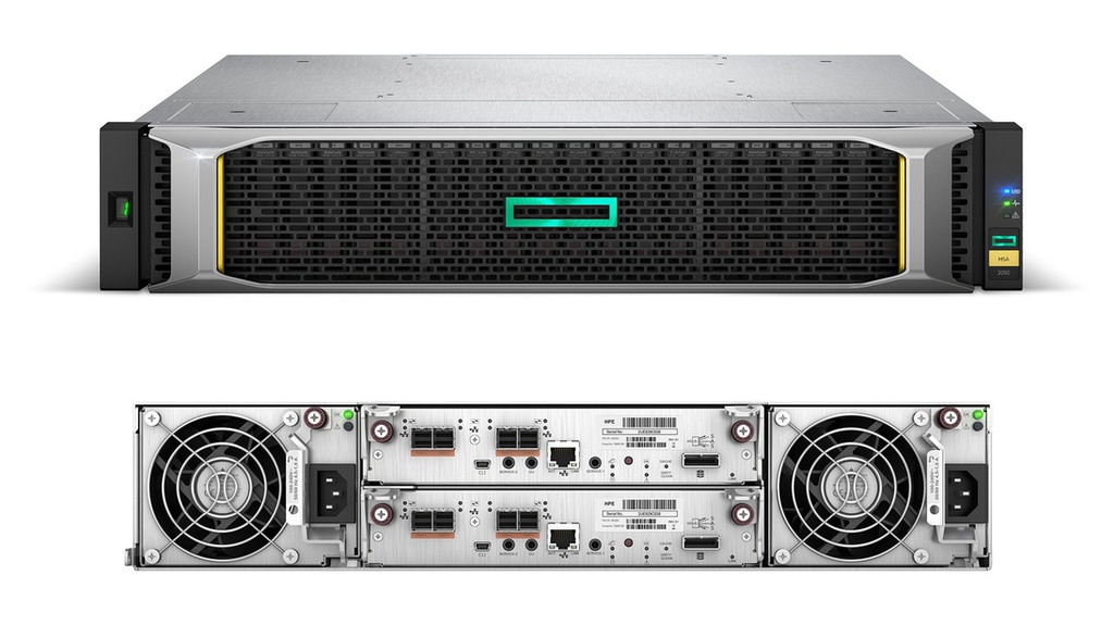 HPE MSA 2052 SAN DC SFF Storage